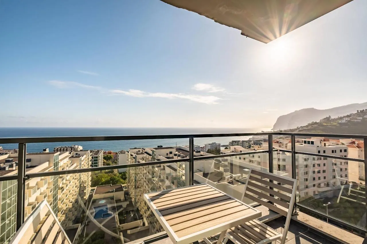 Blue And Gold Sunset By Madeira Sun Travel Apartment Funchal